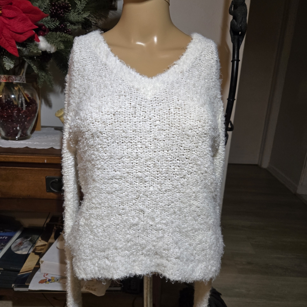 Cozy White Women's Sweater